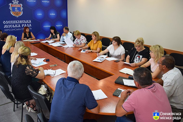 Уперше в Олешках працювала координаційна рада у справах дітей
