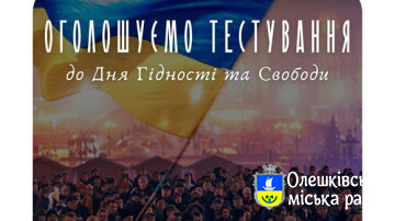 Тестування до Дня Гідності та Свободи