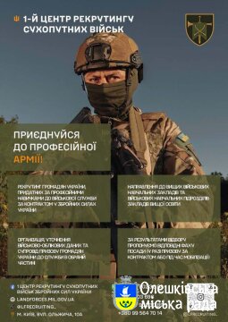 Почни шлях до успішної військової кар’єри — приєднуйся до служби за контрактом!