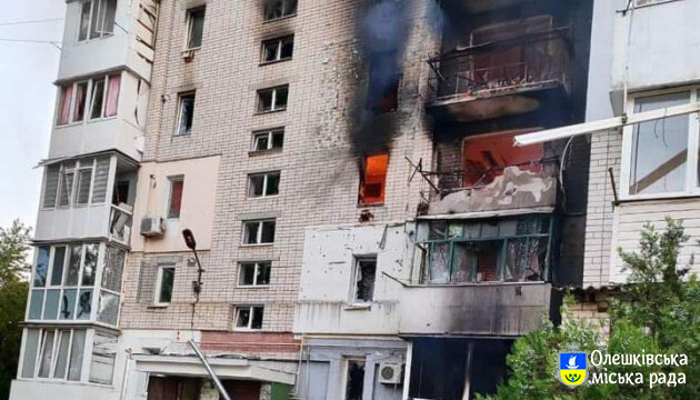 Окупована Олешківська громада: обстріли, терор, наслідки затоплення