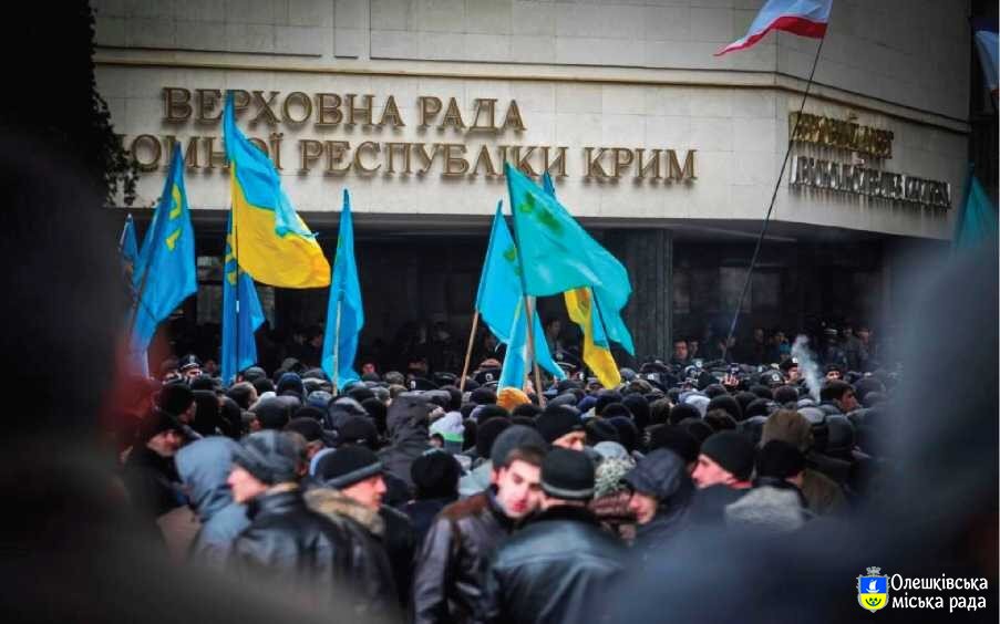 Війна Росії проти України розпочалась з окупації  Криму – 12 років тому