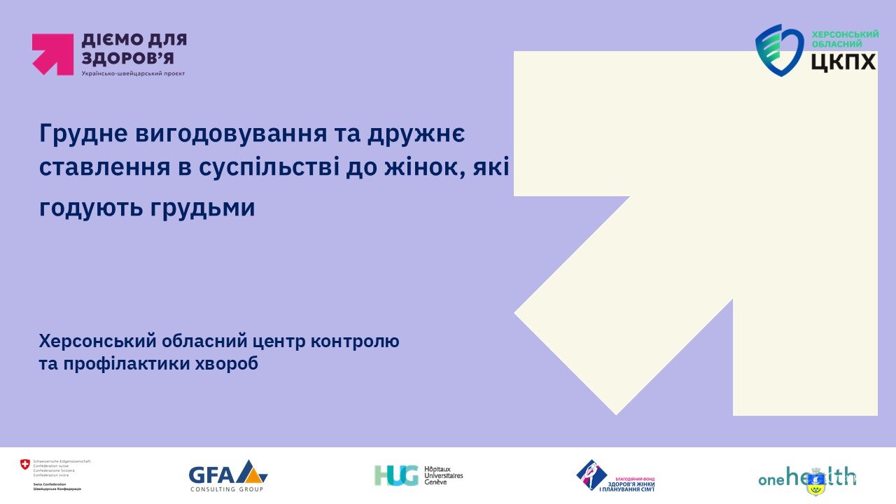 Грудне вигодовування та дружнє ставлення в суспільстві до жінок, які годують грудьми