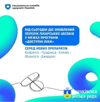 НСЗУ: Оновлено Перелік програми «Доступні ліки» — пацієнтам вже доступні оригінальні інноваційні лікарські засоби